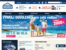 Tablet Screenshot of eurolineslovakia.sk